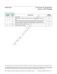 MAX31875R0TZS+ Datasheet Page 15