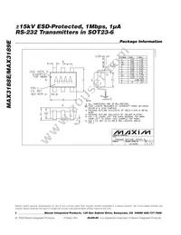 MAX3188EEUT/GH9-T Datasheet Page 8