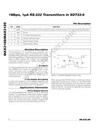 MAX3189EUT-T Datasheet Page 4
