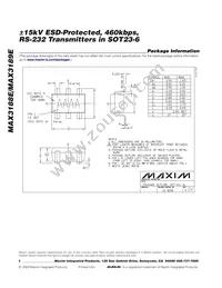 MAX3190EUT-T Datasheet Page 8