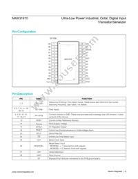 MAX31910AUI+T Datasheet Page 8