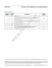 MAX31911AUI+ Datasheet Page 17