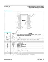 MAX31912AUI+T Datasheet Page 8