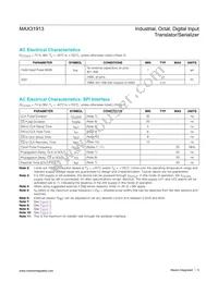 MAX31913AUI+T Datasheet Page 5