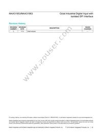 MAX31963AUM+T Datasheet Page 22