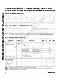 MAX3202EEWS+G45 Datasheet Page 2