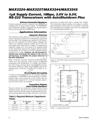 MAX3225CTP+ Datasheet Page 12
