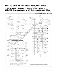 MAX3225CTP+ Datasheet Page 16