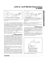 MAX3228EBV+T Datasheet Page 7