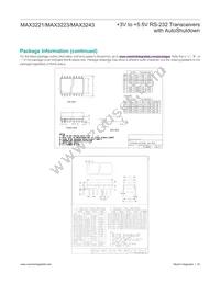 MAX3243EAI+TG51 Datasheet Page 16