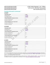 MAX3245ECAI+TG1Z Datasheet Page 5