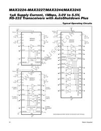 MAX3245EWI+ Datasheet Page 16