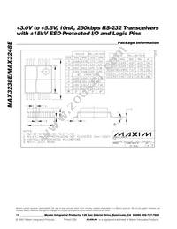 MAX3248ECAI+ Datasheet Page 14