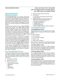 MAX32620UIWG+T Datasheet Page 20