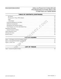 MAX32626IWY+ Datasheet Page 3