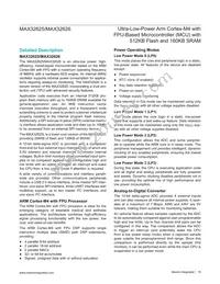 MAX32626IWY+ Datasheet Page 19