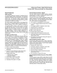 MAX32630IWG+ Datasheet Page 22