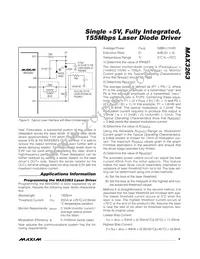 MAX3263CAG+T Datasheet Page 9