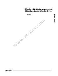 MAX3263CAG+T Datasheet Page 11