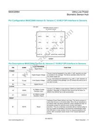 MAX32664GWEA+ Datasheet Page 14