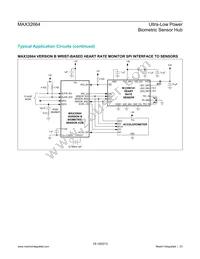 MAX32664GWEA+ Datasheet Page 23