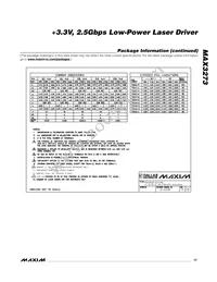 MAX3273ETG+T Datasheet Page 17