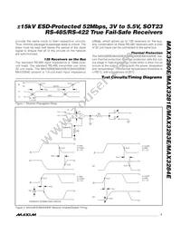 MAX3280EAUK-T Datasheet Page 7