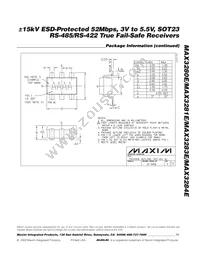 MAX3280EAUK-T Datasheet Page 11