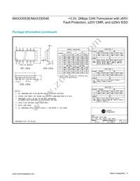 MAX33053EASA+ Datasheet Page 4