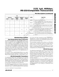 MAX3317CUP+T Datasheet Page 7