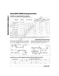 MAX332CPE+ Datasheet Page 6