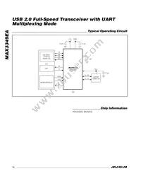 MAX3349EAEBE+TG45 Datasheet Page 14