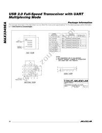 MAX3349EAEBE+TG45 Datasheet Page 16