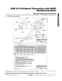 MAX3349EAEBE+TG45 Datasheet Page 17