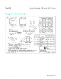 MAX335EUG+TG002 Datasheet Page 13