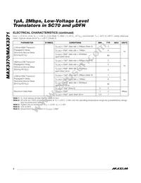 MAX3371EXT-T Datasheet Page 4