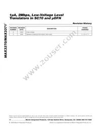 MAX3371EXT-T Datasheet Page 10