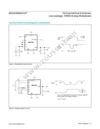 MAX337CWI+T Datasheet Page 8