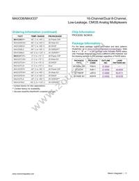 MAX337EPI+ Datasheet Page 11