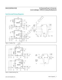 MAX338ETE-T Datasheet Page 7