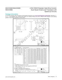 MAX3394EEBL+G45 Datasheet Page 15