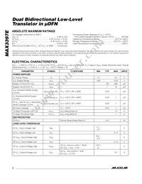 MAX3397EELA+T Datasheet Page 2