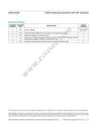 MAX3420EECJ+T Datasheet Page 23