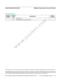 MAX34409ETE+T Datasheet Page 19