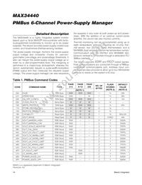 MAX34440ETL+ Datasheet Page 14