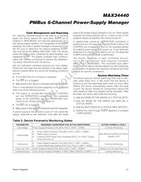 MAX34440ETL+ Datasheet Page 21