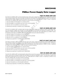 MAX34446ETL+T Datasheet Page 21