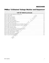 MAX34460ETM+T Datasheet Page 7