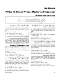 MAX34460ETM+T Datasheet Page 22