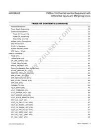 MAX34462EXQ+T Datasheet Page 3